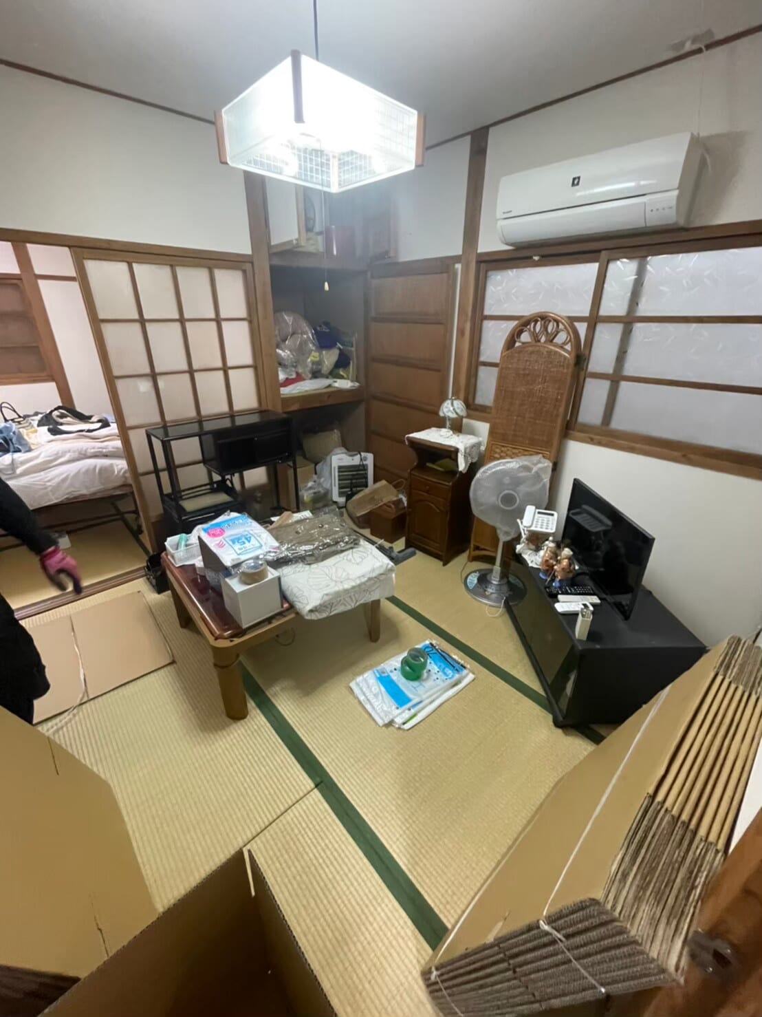 不用品回収 before