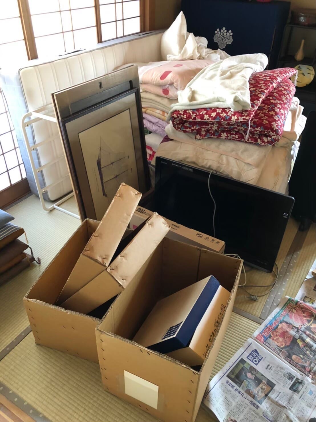 ゴミ屋敷・汚部屋 before