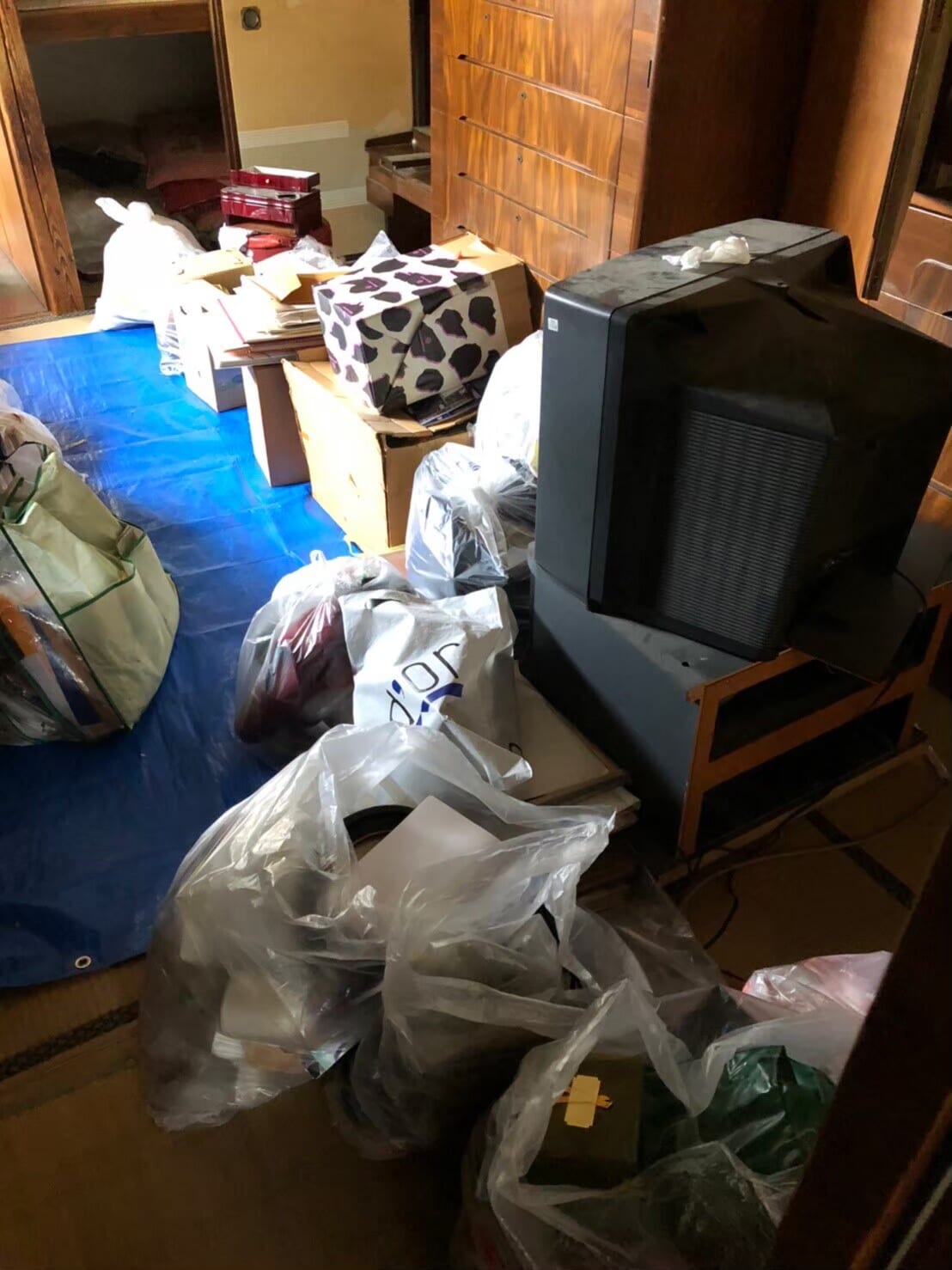 ゴミ屋敷・汚部屋 before