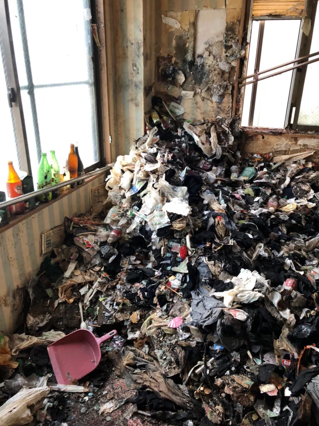 ゴミ屋敷・汚部屋 before