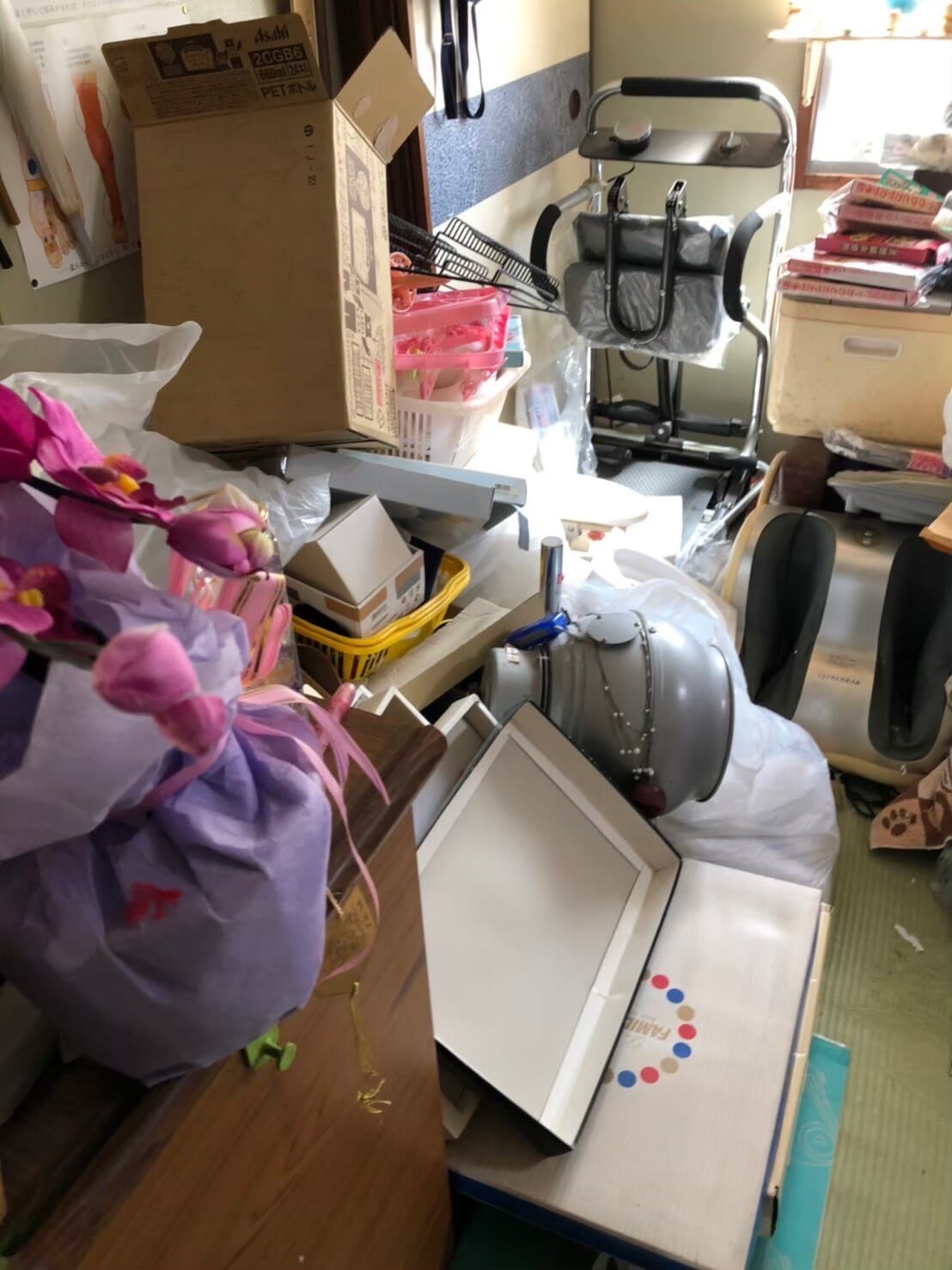 ゴミ屋敷・汚部屋 before