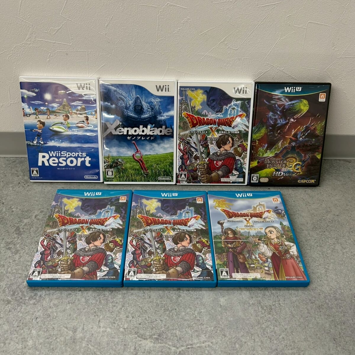 Wii/WiiUソフト複数点の買取