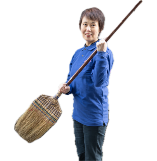 ハウスクリーニングの担当スタッフ